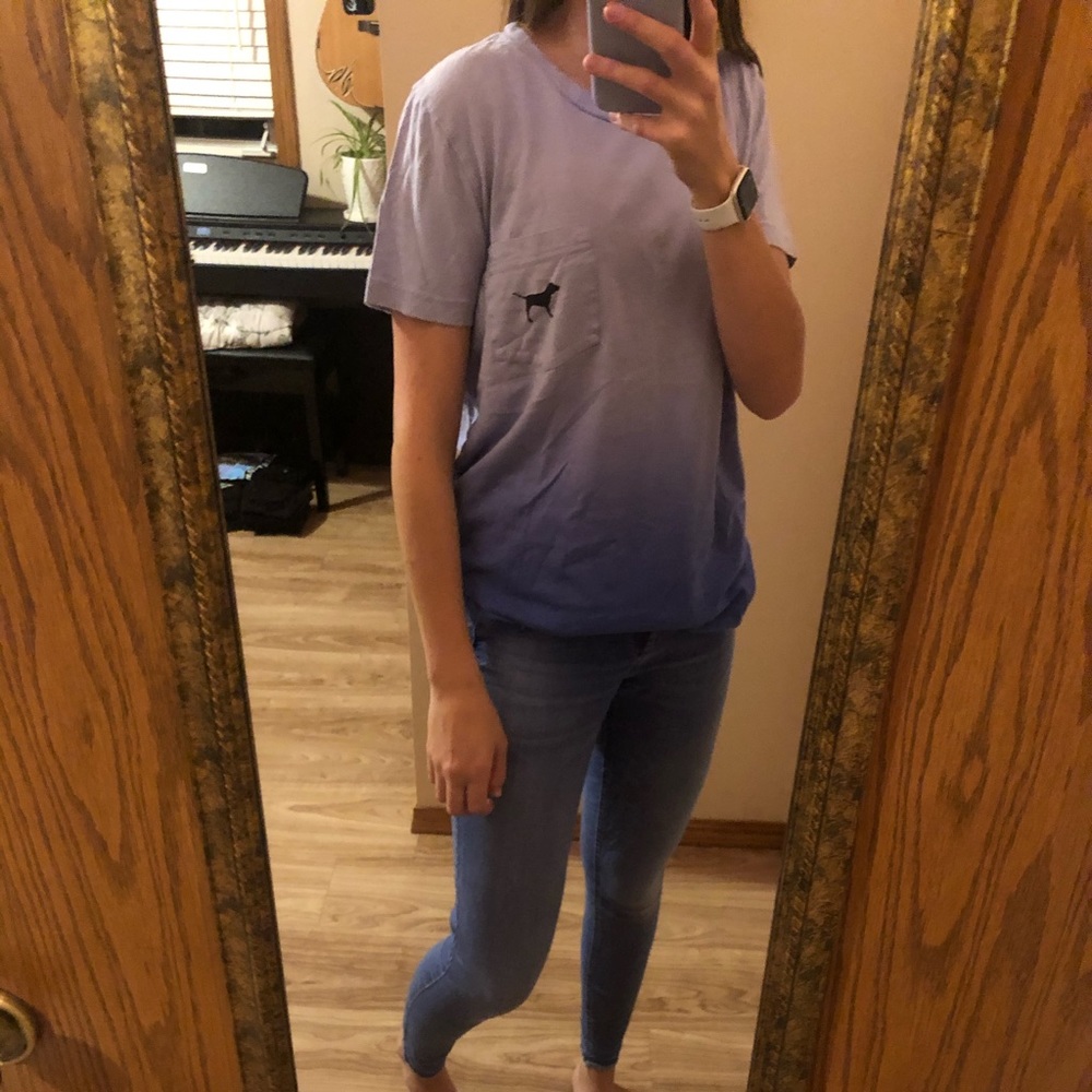 PINK ombré tshirt